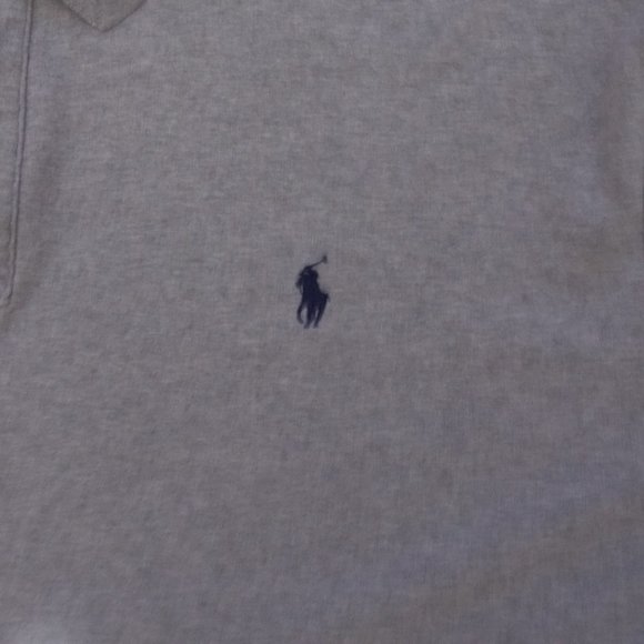 Men's Ralph Lauren Gray 3XB Polo - Picture 5 of 6